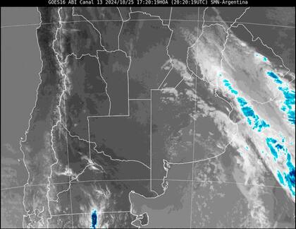 Las tormentas no volverían a aparecer el fin de semana. Foto: SMN