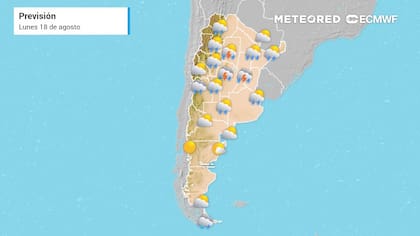 Las tormentas pueden estar acompañadas de granizo y ráfagas de viento superiores a los 60 km/h