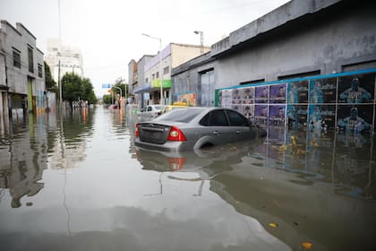 Las tormentas que tuvieron lugar en Buenos Aires dejaron grandes inundaciones.