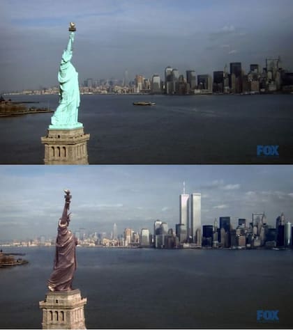 Las Torres Gemelas aparecen como doloroso recuerdo en el universo alternativo de Fringe