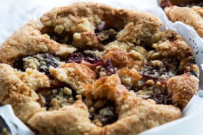 Las tortas con frutas (ciruelas, peras o manzana) son un icono de la casa.