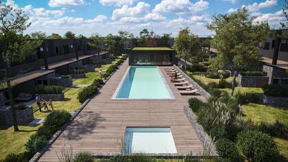Las townhouses un modelo que se expande en la zona más top del balneario argentino
