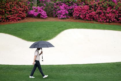 Las tradicionales azaleas del campo del Augusta National