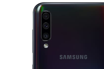 Las tres cámaras del Galaxy A50