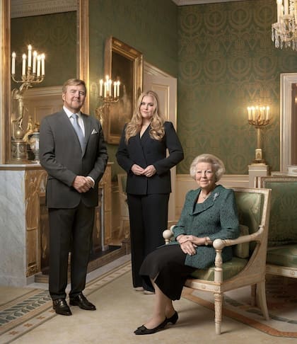Las tres generaciones: Guillermo, Amalia y Beatriz