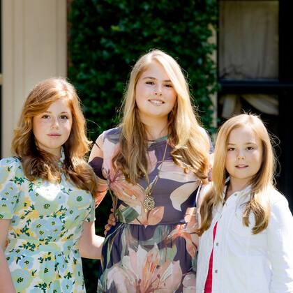 Las tres hijas de Guillermo y Maxima (Instagram @koninklijkhuis)