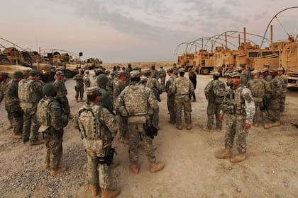 Tropas norteamericanas en Irak