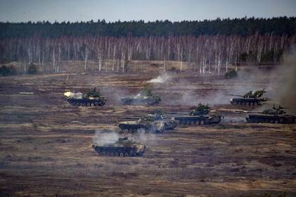 Las tropas rusas avanzan en el territorio ucraniano