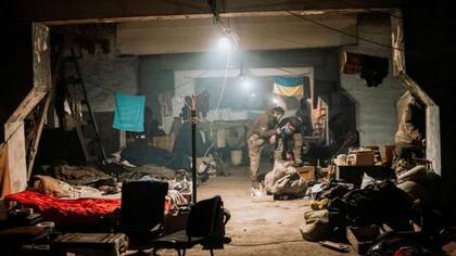 Las tropas y civiles ucranianos tuvieron que retirarse a los búnkeres de la planta de Azovstal