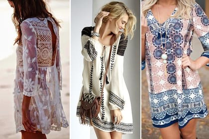 Las túnicas cortas son ideales para una salida de tarde o para un look de playa