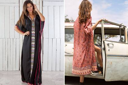 Las túnicas largas son un must para este verano