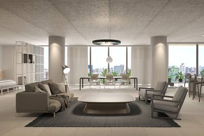 Las unidades se entregan de “losa a losa”, aunque cada dueño debe amueblarlo.