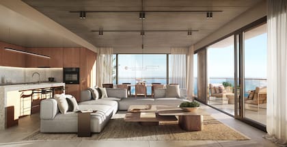 Las unidades son en su mayoría de tres dormitorios, pero hay algunas de cuatro