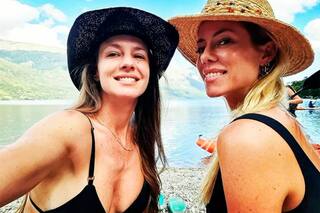 Las vacaciones compartidas de Nicole y Geraldine Neumann, en la Patagonia