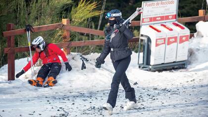 Las vacaciones de invierno en Cerro Bayo de Rabolini junto a su nuevo novio Ignacio Castro Cranwell