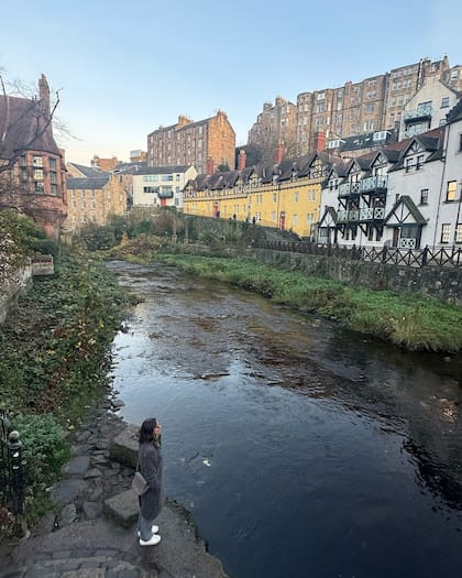 Las vacaciones de Pampita en Edimburgo (Foto: Instagram @pampitaoficial)