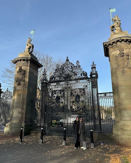 Las vacaciones de Pampita en Edimburgo (Foto: Instagram @pampitaoficial)