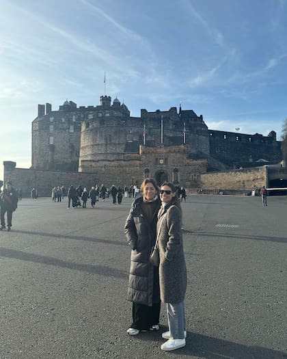 Las vacaciones de Pampita en Edimburgo (Foto: Instagram @pampitaoficial)