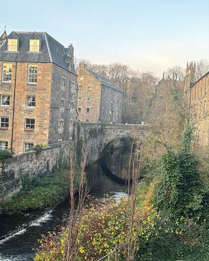 Las vacaciones de Pampita en Edimburgo (Foto: Instagram @pampitaoficial)