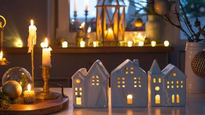 Las velas aportan mucha calidez a los espacios