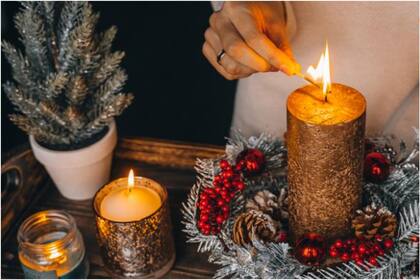 Las velas son protagonistas en los rituales de Año Nuevo