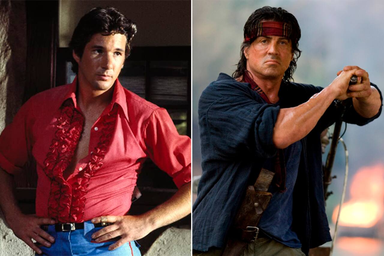 Revelan las razones del odio entre Richard Gere y Sylvester Stallone - LA NACION