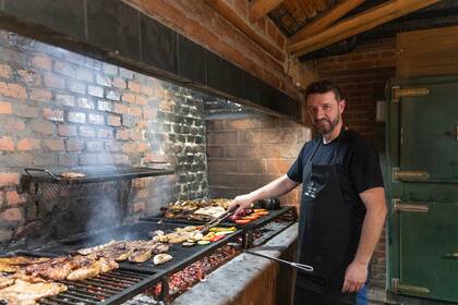 Las verduras asadas son un hit en La Cautiva.