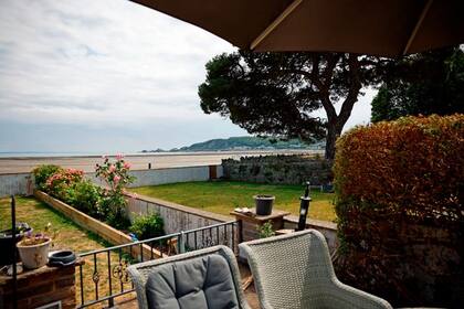 Las vistas que tienen desde su jardín