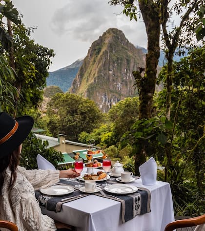 Las vistas son espectaculares en este refugio andino