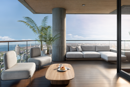 Las vistas, uno de los puntos fuertes del emprendimiento