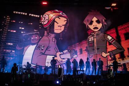 Las visuales de Jamie Hewlett impactaron, pero no fueron el eje central de un concierto con tracción a sangre