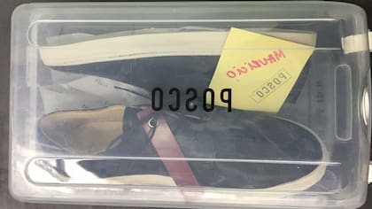 Las zapatillas embaladas para el presidente