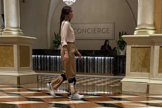 CES 2026 en Las Vegas: así son las novedosas zapatillas robóticas que te ayudan a caminar