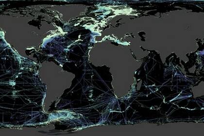 Las zonas negras del mapa aún necesitan ser sondeadas para obtener más información de ellas