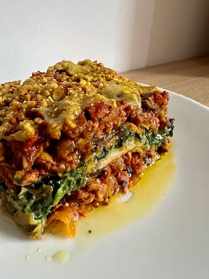 Lasaña plant based