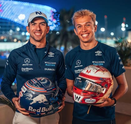 Latifi fue piloto de la escudería inglesa Williams Racing (Foto: @nicholaslatifi)