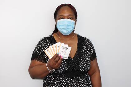 Latoya Burke es la flamante ganadora de US$180.000 en el juego Pick 5