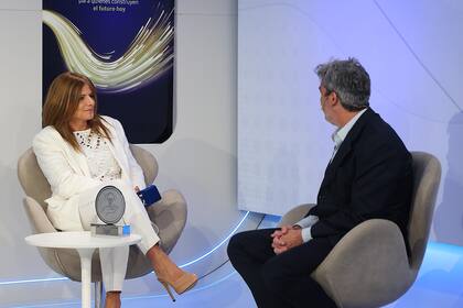 Laura Barnator fue entrevistada por Alfredo Sainz