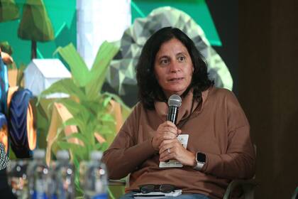 Laura Carabaca, asesora del CREA San Patricio