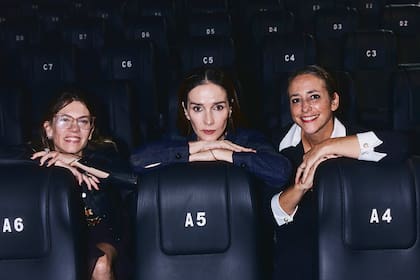 Laura Chiabrando, Natalia Oreiro y María Laura Berch