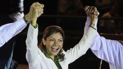 Laura Chinchilla fue la primera mujer en ejercer la jefatura de Estado en Costa Rica