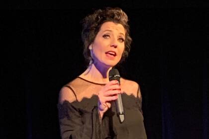 Laura Conforte, en Con toque de diva