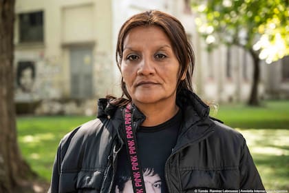 Laura Coronel, madre de Mauro, muerto tras haber sido sometido a vejaciones en una comisaría de Santiago del Estero