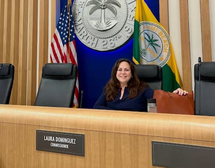 Laura Domínguez comienza su etapa como vicealcalde de Miami Beach