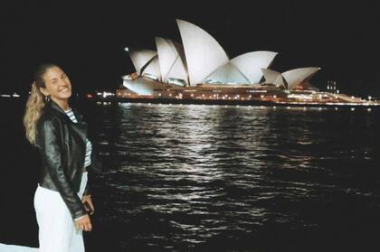 Laura en Sídney.