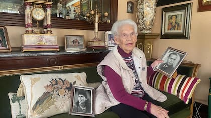 Laura Fernández tiene 101 años. Foto: elperiodico
