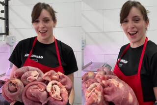 La carnicera que es furor por cómo busca ganar clientes