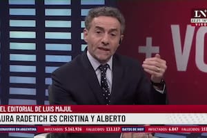 Laura Radetich es Cristina y Alberto. El editorial de Luis Majul