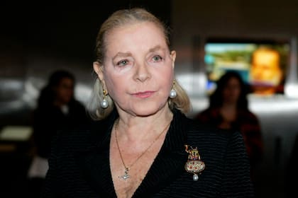 Lauren Bacall, en 2009