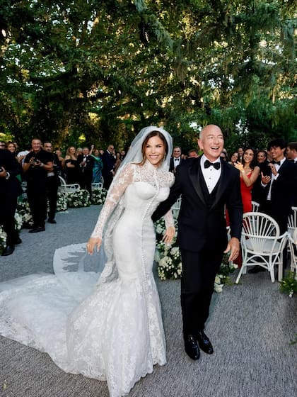 Lauren Sánchez y Jeff Bezos se casaron en Venecia